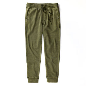 Pantalones deportivos orgánicos de algodón de bambú para hombre, pantalones deportivos para correr sostenibles, pantalones de chándal para hombre de felpa francesa, pantalones lavados para hombre - Product Image 2