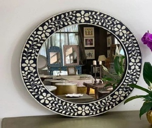El más nuevo espejo con incrustaciones de madreperla con incrustaciones de hueso para decoración de paredes o decoración del hogar de la India por F S International - Product Image 6