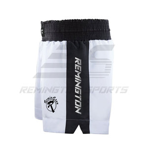 Pantalones cortos de boxeo para hombre de nuevo estilo, pantalones cortos de boxeo de color sólido a la venta, pantalones cortos de boxeo hechos en Pakistán - Product Image 2