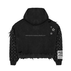 Survêtements d'hiver pour femmes, qualité supérieure, logo personnalisé, coupe classique, 100% coton, vêtements de sport, vente en gros - Product Image 6