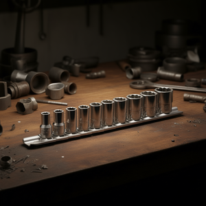 ชุดซ็อกเก็ต 12 จุด ขนาด 1/4 นิ้ว ยี่ห้อ Facom 10 ชิ้น แบบยาว พร้อมที่วาง - Product Image 3