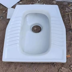 สุขภัณฑ์เซรามิกดีไซน์ทันสมัยทำความสะอาดง่ายสีขาวตะวันออกผลิตภัณฑ์ห้องน้ำห้องส้วม - Product Image 2