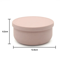 Bol en silicone écologique multifonctionnel Kim Kai Classic avec couvercle, récipient de stockage alimentaire