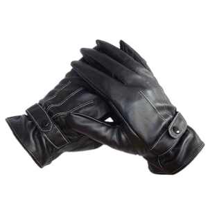 Best Selling Unisex Full <b>Finger</b> Leather Fashion <b>Gloves</b> Soft Comfortable Latest Model for Outdoor Party Casual Winter Version - Product Image 1