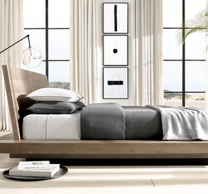 Modern Design Bedroom Furniture Elegant Style Durable Wood <b>Platform</b> <b>Bed</b> - Product Image 3