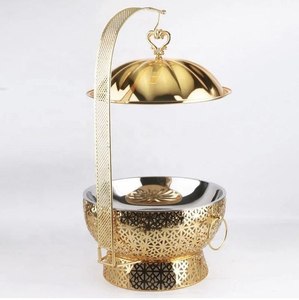 Plats chauffants de luxe modernes en acier inoxydable pour la restauration, utilisation en restaurant, marque TCA, modèle TCCD69, taille et logo personnalisables - Product Image 6