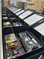 Panel de control de acceso de 4 puertas SDK API gratuito, productos de control de acceso biométrico RS485 Wiegand26, lector Rfid, salida de entrada de alarma