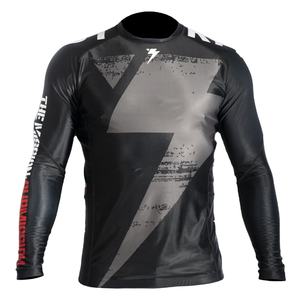 เสื้อออกกำลังกายแขนยาว2025 Odm กำหนดเองได้ BJJ MMA Jitsu เสื้อออกกำลังกาย - Product Image 1