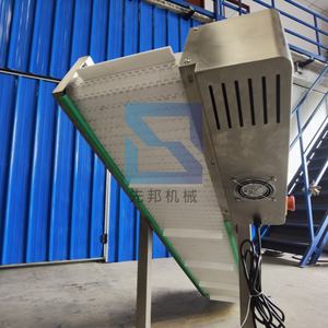 Hoogwaardige 304 roestvrijstalen transportband voor voedselproductie met ophaalband, geschikt voor verwerkingslijnen. - Product Image 4