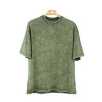 Vêtements de rue lavage à l'acide hommes vêtements coton lourd lavage à l'acide t-shirts été unisexe Vintage en gros tenue décontracté personnalisé