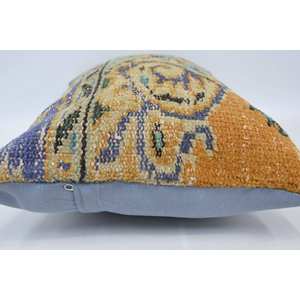 <b>Beige</b> Kantha <b>Cushion</b> 16x24 Inch Modern Style Wool Pillow Vintage Pattern Woven Decorative <b>Cushion</b> for Bedding Sofa Car Portable - Product Image 5