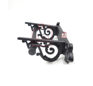 Support de rouleau de cuisine en acier inoxydable, Design rétro victorien, design Vintage, montage mural - Product Image 5