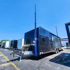 Nouvelle remorque conteneur mobile entièrement équipée avec cuisine complète, 24 pieds, pour usage bureau et appartement, prix de gros, en stock - Product Image 1