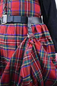 Cinturón de Cuero para Kilt Escocés con Grabado Celtico, Cinturón Ajustable de Cuero Genuino - Product Image 5