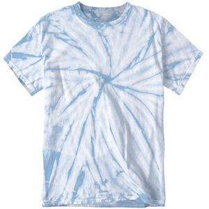 Venta al por mayor de Camisetas Personalizadas sólidas Tie-Dye para hombres, transpirable, 200 gramos de algodón, patrones estampados vibrantes para looks de verano modernos - Product Image 3