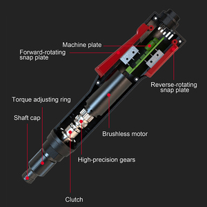 Penjualan Langsung Pabrik Obeng Listrik Tanpa Sikat Ukuran Sedang yang Cepat dan Cocok untuk Perakitan Elektronik Presisi - Product Image 3