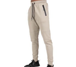 Pantalones deportivos informales para hombre hechos a medida, de secado rápido, transpirables, ligeros, cintura elástica, bolsillo con cremallera para Fitness - Product Image 3