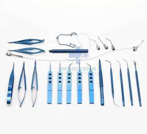 Juego de Instrumentos de Oftalmología de Primera Calidad para Trasplante Corneal, Manual, de Acero Inoxidable Anticorrosivo, Clase II - Product Image 2