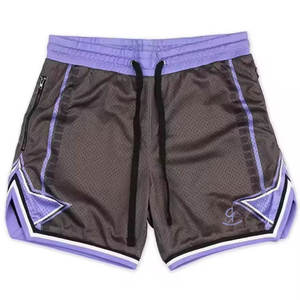 Short de basket-ball élégant en tissu confortable respirant Short de basket-ball imprimé d'emballage personnalisé - Product Image 4