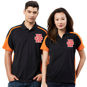 Chemises polo en coton et élasthanne à manches courtes, coupe classique, logo personnalisé pour hommes, vente en gros au Bangladesh, personnalisables dans toutes les couleurs - Product Image 1