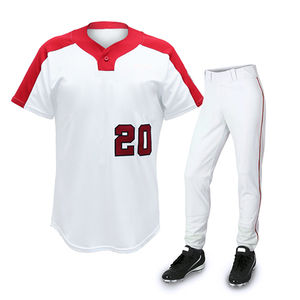Uniformes Deportivos Personalizados de Alta Calidad con Estampado Digital Transpirable, Conjuntos de Pantalones y Camisetas de Béisbol, Ropa Deportiva Estampada 100% Poliéster al por Mayor - Product Image 3
