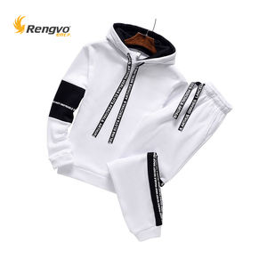 Conjunto Deportivo para Hombre, Talla Grande, Sudadera con Capucha y Pantalones, Moda Casual de Otoño-Primavera 2021, Transpirable - Product Image 2