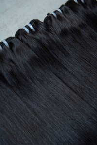 Peluca de Cabello Humano Virgen Vietnamita Remy Liso Sedoso, Trama Única, Cabello Natural Liso, Sin Caída - Product Image 5