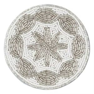 Posavasos de pizarra y vidrio de alta calidad, alfombrilla con cuentas de nuevo diseño para decoración del hogar, fiesta y boda, uso en la cocina - Product Image 2