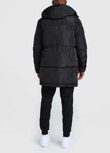 High Quality <b>Hooded</b> Bubble <b>Jacket</b> Waterproof <b>Padded</b> Men Puffer Coats Solid Color Outwear Zipper Closure Windproof Winter <b>Jacket</b> - Product Image 5