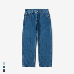 กางเกงยีนส์ทรงตรง ผ้าเดนิม 100% คอตตอน ปักลายตามสั่ง สไตล์ลำลอง - Product Image 3
