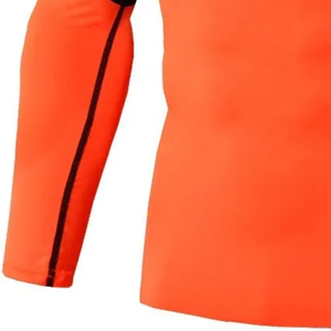 Rash Guard Custom Sublimation Rash guard <b>Men</b> Long Sleeve Quick Dry <b>Compression</b> <b>Shirts</b> - Product Image 4