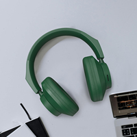 Casque audio sans fil vert -81 à conception supra-auriculaire avec fonction étanche et suppression du bruit pour l'écoute de musique