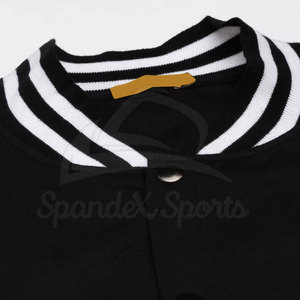 แจ็คเก็ตบอมเบอร์คอตั้งและเลตเทอร์แมนปรับแต่งได้สำหรับทีมกีฬาและคลับ - Product Image 5