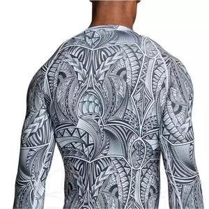 Ropa Deportiva de Verano para Hombre, Diseño Personalizado OEM, Alta Calidad, Spandex/Poliéster, Protección UV, para Gimnasio y Fitness, Tallas Grandes - Product Image 5