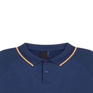 Ropa de algodón de talla grande para hombre, polos de uniforme, polos para hombre, transpirables camisas de manga corta de Color sólido de alta calidad para hombre - Product Image 2