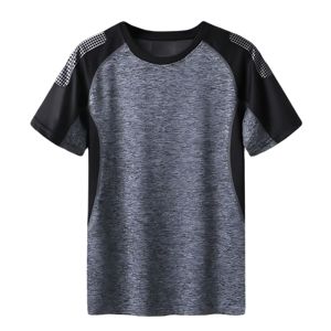 เสื้อยืดคอกลมผ้าฝ้ายสำหรับผู้ชายทรงลำลองแบบปกติระบายอากาศได้ดีผ้าถักพิมพ์ลายดิจิตอล100% - Product Image 1