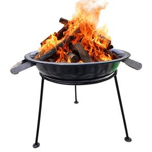 Revestimiento de anillo de fuego de acero de alto grado con rejillas de ventilación Inserto sin humo con montaje rápido para chimenea de leña al aire libre - Product Image 4
