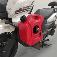1.3 galon 5L yakıt enjeksiyon Scooter benzin depolama gaz tankı acil yedekleme motosiklet yardımcı yakıt tankı
