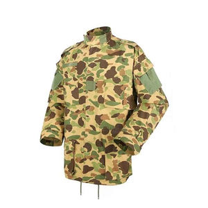 Traje Táctico de Camuflaje Ripstop con Revestimiento DWR, Resistente al Viento y Transpirable, Pantalones de Campo Anti-Fricción con Múltiples Bolsillos para Hombre - Product Image 3