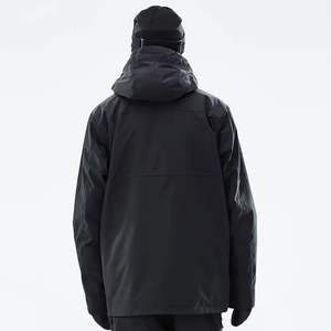 เสื้อแจ็คเก็ตกันหิมะสำหรับเล่นสกีและสโนว์บอร์ดมีฮู้ดกันน้ำปรับแต่งได้มีคุณสมบัติกันลมตรงจากโรงงาน - Product Image 2