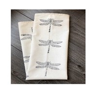 Torchons de luxe ultra doux à absorption rapide et séchage 100% coton avec impression d'étoiles personnalisées pour la décoration de la maison et de la cuisine durable