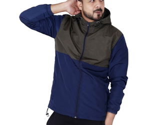 Chaqueta Cortavientos Personalizada para Hombre, con Media Cremallera, Transpirable, Resistente al Viento, para Verano, con Cremallera Vertical, Opción de Talla Grande - Product Image 5