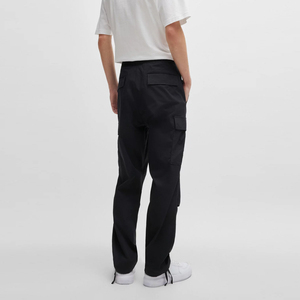 High Quality Men's Vintage Joggers Custom Streetwear Elastic Mid Waist Loose Fit Multi-Pockets Casual Lightweight OEM Service - Product Image 2