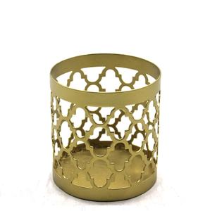 Nouveau design de bougeoirs ronds votifs en fer, couleur argent, taille standard, lanternes et pot à bougies pour la décoration intérieure - Product Image 2