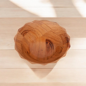 Bol à dattes de service pour fête en bois poli fait à la main de qualité supérieure, écologique, avec forme et taille personnalisées - Product Image 3