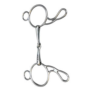 Anillo de Bocado de Acero Inoxidable al por Mayor, Bocado Clásico de Alta Calidad para Equitación, Entrenamiento y Uso Diario - Product Image 4