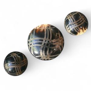 World Craft Impex Auténtico Cuenco de cuerno de búfalo de estilo religioso vikingo hecho a mano para frutas y verduras - Product Image 3