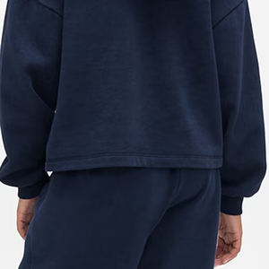 Haut à capuche pour garçons, style uni, avec logo personnalisable, pour un look tendance et élégant, manches longues, 2026 - Product Image 6