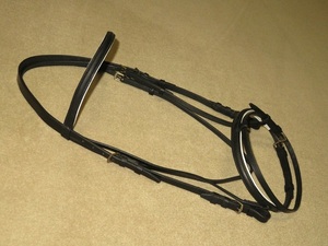 Bride de cheval à la mode en cuir véritable Bride de luxe en cuir de cheval - Product Image 4