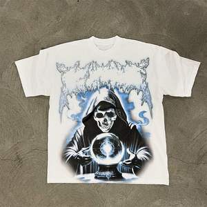 T-shirt personnalisé 100% coton pour hommes T-shirt d'extérieur grande taille surdimensionné en tricot de haute qualité avec impression de logo personnalisé - Product Image 3